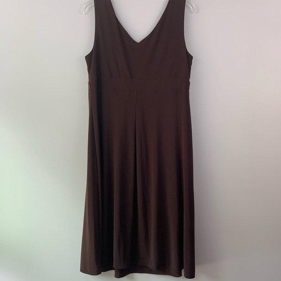 Bisou Bisou dress- brown - Picture 5 of 7